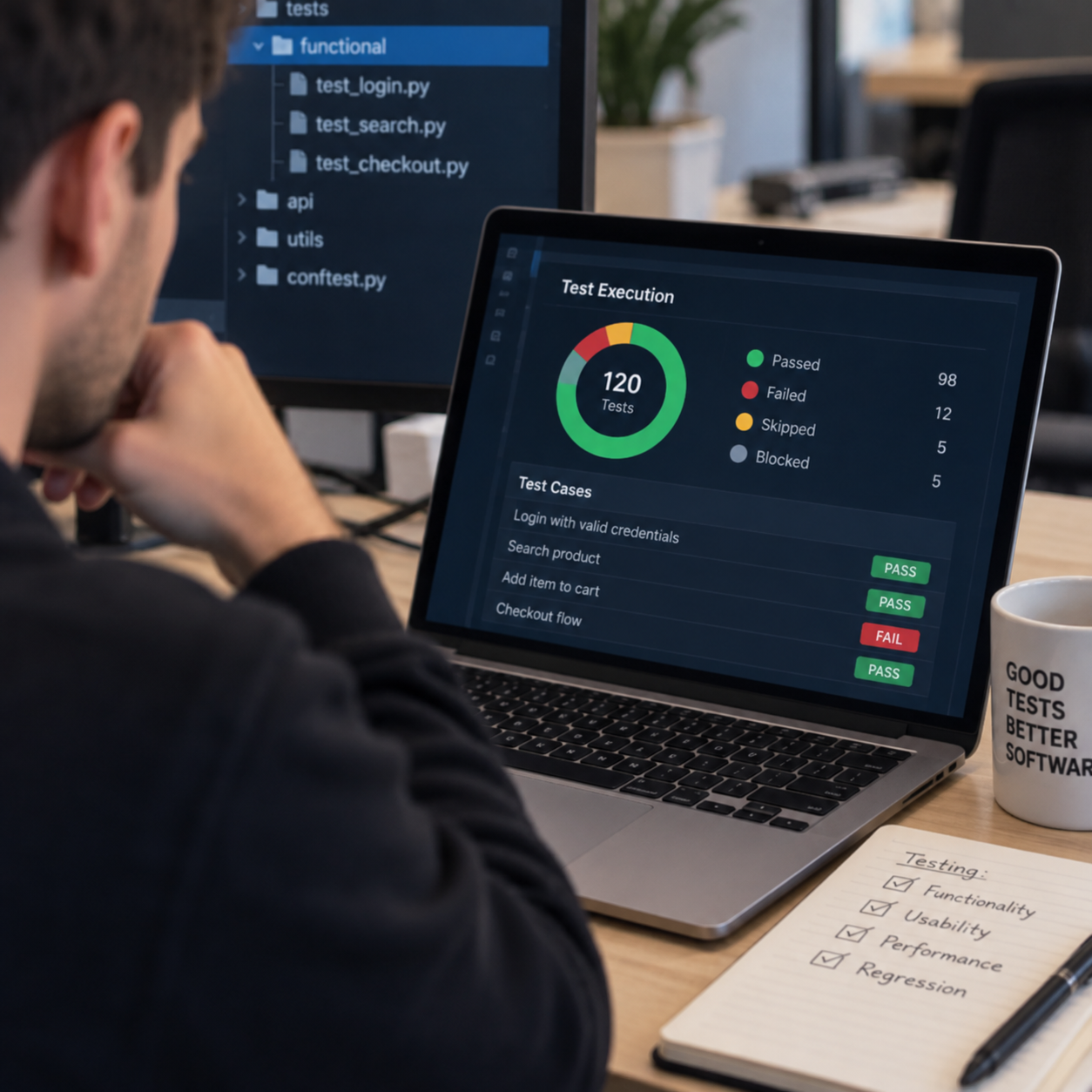 Benchmarking de pruebas funcionales